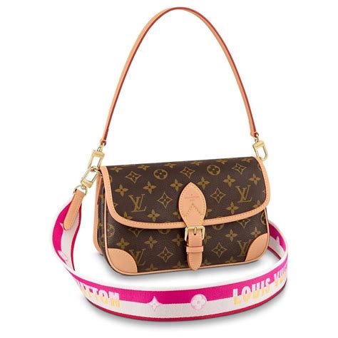 lv diane|louis vuitton satchel pleated front.